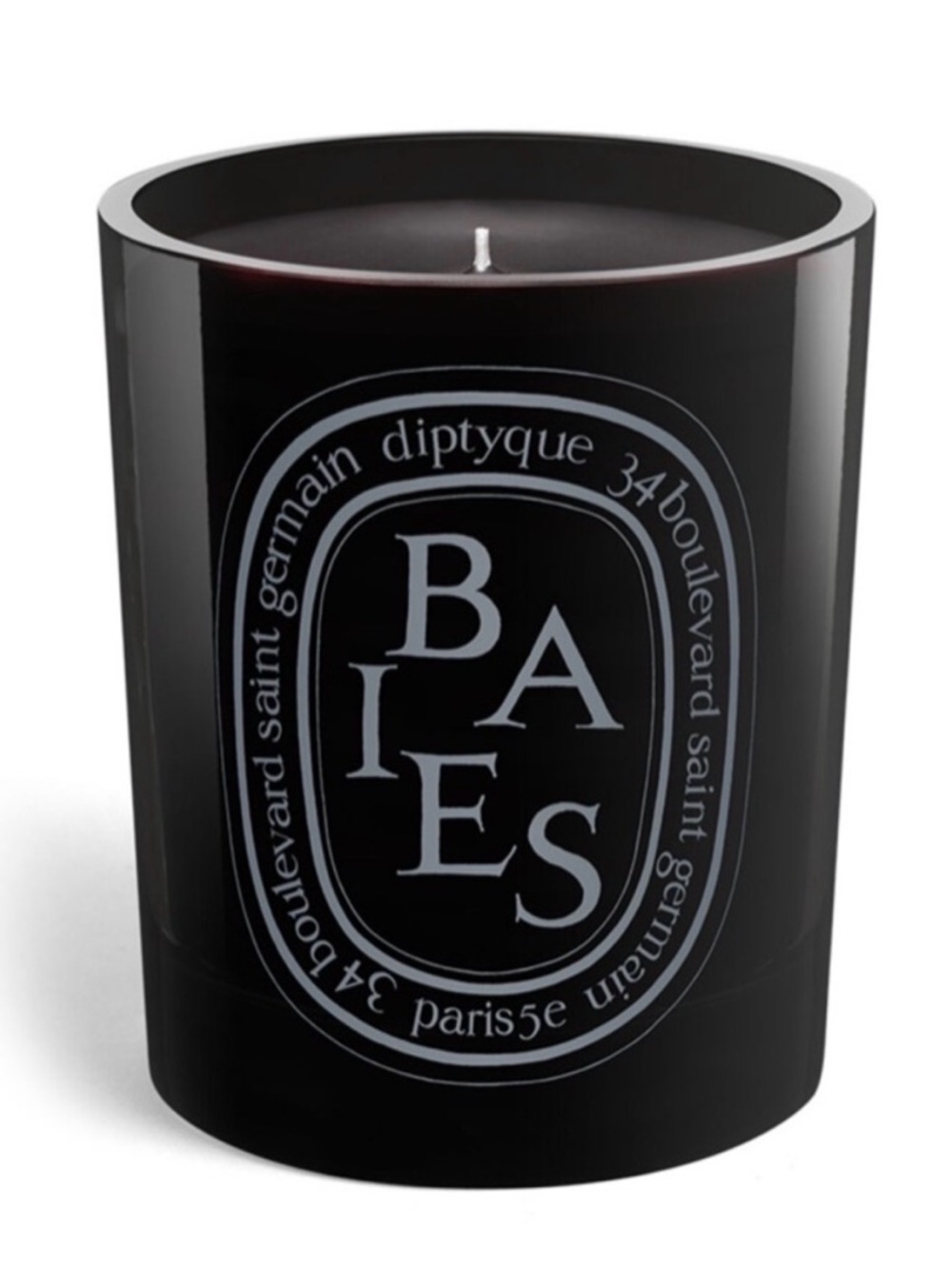 EMPTY diptyque Black Baies Candle